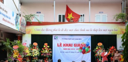 LỄ KHAI GIẢNG NĂM HỌC 2018 - 2019