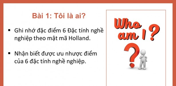 Khám phá bản thân với mật mã Holland