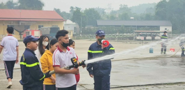 Báo ANTĐ: Chuyên đề PCCC của thầy trò trường Hồ Tùng Mậu